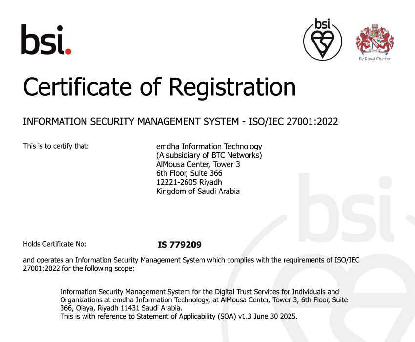 Information Security Management System-ISO/IEC 27001:2022